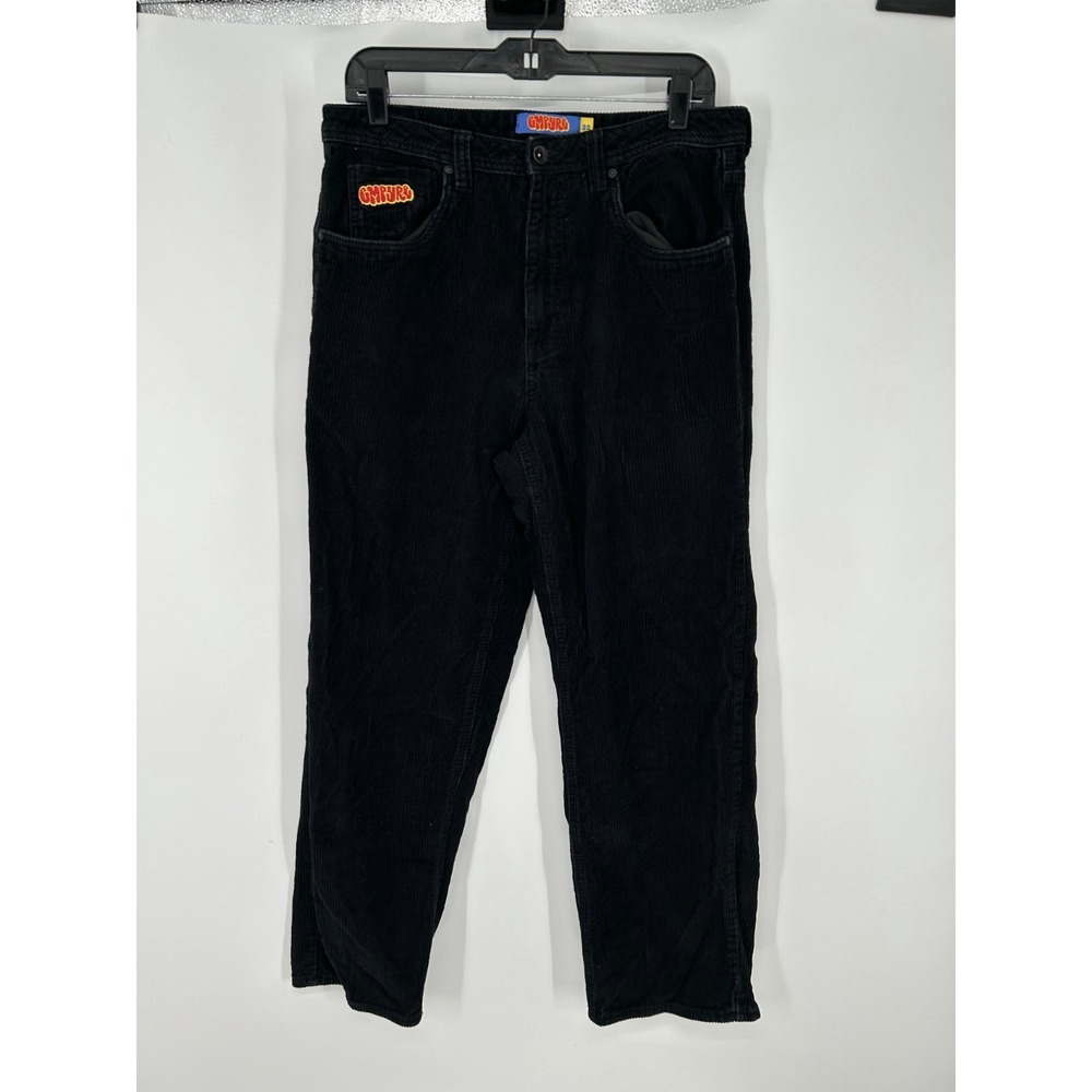 Empyre Corduroy Skater Pants Mens 32 32x28 Baggy Vintage Y2K Embroidered Skate‎